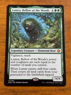 Lumra, Bellow of the Woods - Bloomburrow - MTG - 0183 - Image 1