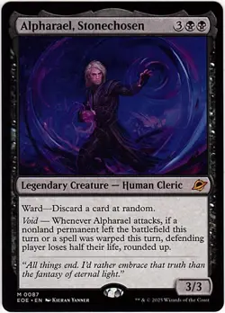 MTG Edge Of Eternities Alpharael, Stonechosen (Mythic) - Image 1