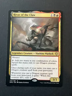 MTG - RIVAZ OF THE CLAW - Dominaria United (R) 215/281 - Image 1