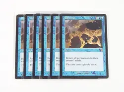 Lot of (6) Magic The Gathering MTG Upheaval - Image 1