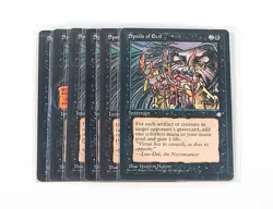 Lot of (6) Magic The Gathering MTG Spoils of Evil - Image 1