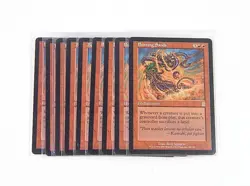 Lot of (9) Magic The Gathering MTG Burning Sands - Image 1