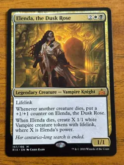 Elenda, the Dusk Rose - Rivals of Ixalan - MTG - 157/196 - Image 1