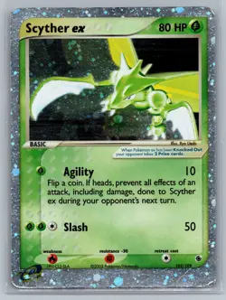 Pokemon TCG Scyther ex #102/109 Ruby and Sapphire - Image 1