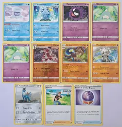 🃏 Lot de 11 cartes Pokemon JCC francaises 2021 Epee et Bouclier Regne de Glace - Image 1