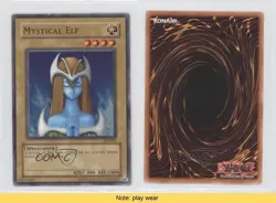 Mystical Elf Unlimited YuGiOh Starter Deck Yugi #SDY-001 2002 READ 0b5 - Image 3