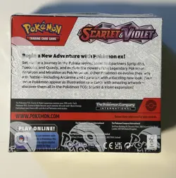 Pokemon TCG Scarlet & Violet Base Set Booster Box *SEALED* - Image 2