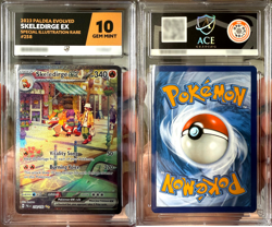 🇬🇧 Skeleridge ex 258/193 Sv02: Paldea Evolved - ACE 10 GEM MINT Pokemon - Image 3