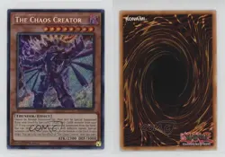 SCR - The Chaos Creator 1st Ed. YuGiOh Battles of Legends: Crystal Revenge rp9 - Image 3