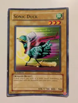 Sonic Duck - YSDJ-EN004 - Common 1st Edition Yugioh YSDJ - Image 1