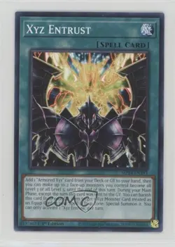 Xyz Entrust 1st Ed. YuGiOh 25th Anniversary Tin: Dueling Mirrors 1h8p - Image 1