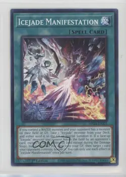 Icejade Manifestation 1st Ed. YuGiOh 25th Anniversary Tin: Dueling Mirrors 1h8p - Image 1