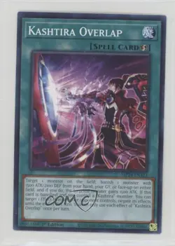 Kashtira Overlap 1st Ed. YuGiOh 25th Anniversary Tin: Dueling Mirrors 1h8p - Image 1