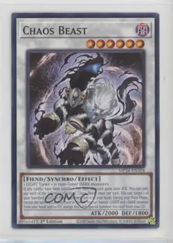 Chaos Beast 1st Ed. YuGiOh 25th Anniversary Tin: Dueling Mirrors 1h8p - Image 1