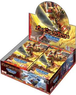 BANDAI Digimon Card Game Booster Pack Element Successor [BT-18] (BOX) 24 Packs - Image 1
