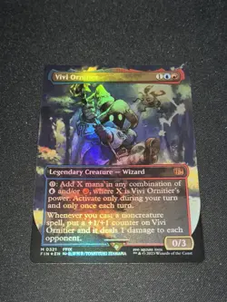 Vivi Ornitier (Borderless) Final Fantasy Foil Mtg - Image 1