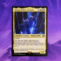 Noctis, Prince of Lucis FIN FF 0235 Commander MTG Final Fantasy Artifact Spells - Image 1
