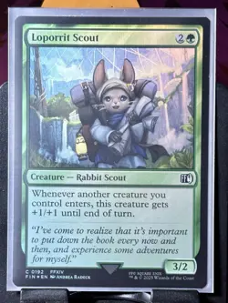 Loporrit Scout - Foil - MTG - Final Fantasy - FIN - 0192 - COMMON ~ NM - Image 2