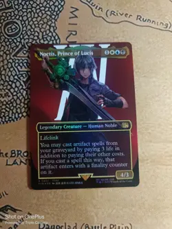Noctis, Prince of Lucis (Borderless) (FOIL) ✅ Final Fantasy ✅ (mtg) - Image 1
