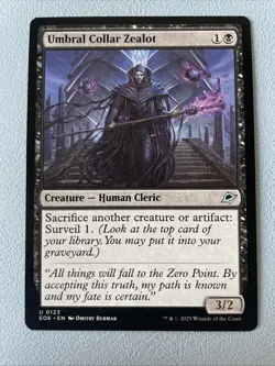 1x Umbral Collar Zealot NM Eng MTG - Edge of Eternities - Image 1