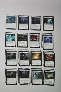 133 Card Lot MTG 112 Plains/21 Fire - 60 Commons/18 Uncommons/3 Rare Game Played - Image 5