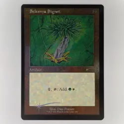 MISCUT MISPRINT SELESNYA SIGNET FOIL ETCH SECRET LAIR NM MTG - Image 1