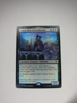 Ayara, First of Locthwain - Throne of Eldraine - Foil - 075 - Near Mint - MTG - Image 1