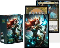 100 MTG Card Sleeves with 100 Inner Sleeves, Textured Back Art Windranger - Image 2