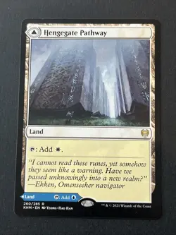 MTG Hengegate Pathway Mistgate Pathway - 260 / English / Near Mint - Image 1