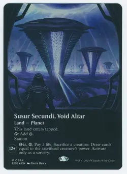 Susur Secundi, Void Altar Borderless Foil 284 EOE NM/MT [Edge of Eternities:MTG] - Image 1