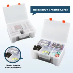 Trading Card Storage Box: Card Case Holder Organizer for 800+ Pokemon, MTG, Y... - Image 2