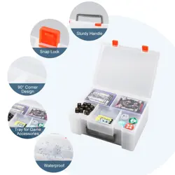 Trading Card Storage Box: Card Case Holder Organizer for 800+ Pokemon, MTG, Y... - Image 4