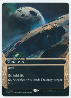Strip Mine Borderless 0040 EOS NM/MT [Edge of Eternities:MTG] - Image 1