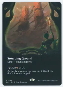 Stomping Ground Borderless 0283 EOE NM/MT [Edge of Eternities:MTG] - Image 1