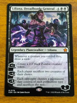 Liliana, Deadhorde General - Foundations - MTG - 0176 - Image 1