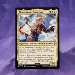 Tidus, Una's Guardian FIC FIN FF 0005 Commander MTG Final Fantasy Counter Cheer - Image 1