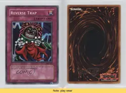 Reverse Trap Unlimited YuGiOh Starter Deck Kaiba #SDK-047 2002 READ 2u3 - Image 3