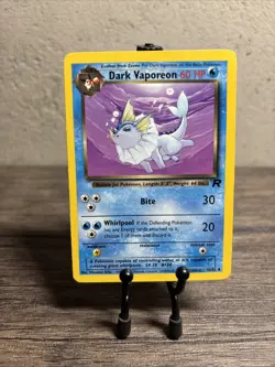 Dark Vaporeon 45/82 Team Rocket Regular Uncommon-Pokemon TCG-Fast Shipping-LP!! - Image 1