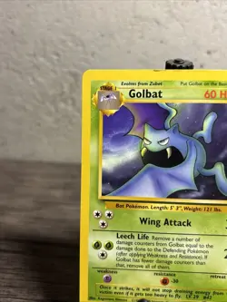Golbat 34/62 Fossil Regular Uncommon-Vintage-Pokemon TCG-Fast Shipping-LP! - Image 2