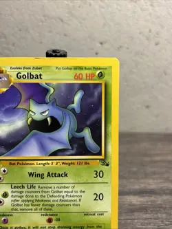 Golbat 34/62 Fossil Regular Uncommon-Vintage-Pokemon TCG-Fast Shipping-LP! - Image 3