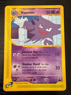 Haunter 63/144 Skyridge Regular Pokemon TCG - Image 1
