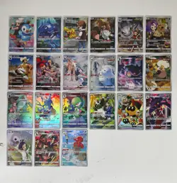 IN STOCK 21 Set of Pokemon TCG S-Chinese Full Art Trainer & Pokemon Mixed Lot NM - Image 1