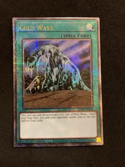 Yugioh Cold Wave - RA03-EN104 Quarter Century Secret Rare 1st Edition (NM) - Image 1
