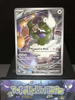 Pokemon Card SVP210 Tornadus Black Star Promo Pokemon Center White Flare NM - Image 1
