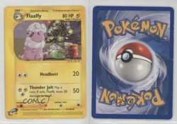 Flaaffy Pokemon e-Card Series Expedition #77 2002 0lk4 - Image 3