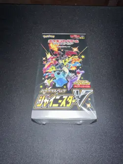 1st Edition Pokemon Card Game Sword & Shield Shiny Star V Box s4a Factory Sealed - Image 1