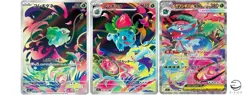 Mega Venusaur ex SAR 087/063 Ivysaur Bulbasaur set Mega Brave Pokemon Card Japan - Image 1