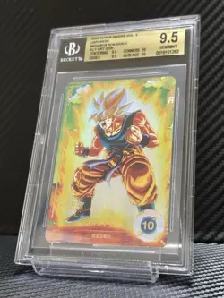 BGS9.5 Son Goku SDV2 018 GDR 2025 Dragon Ball Super Divers 2 Japanese Card - Image 3