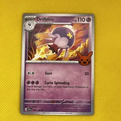090/198 Drifblim : Uncommon Card : Trick or Trade 2023 Pokemon TCG - Image 1