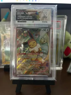Eevee - SVP 173 - Pokemon Centre ETB Promo - Mint 9 Ace Grading Card - Image 1